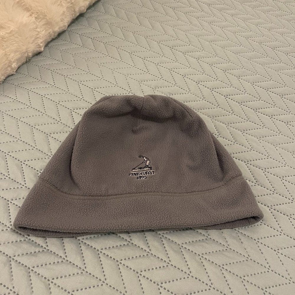 Sun Mountain Men's Gray Pinehurst Country Club Putter Boy Golf Beanie Hat